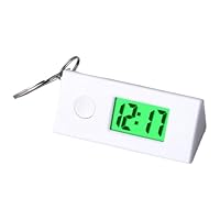 Montre Numérique Portative À Pince pour Porte-Clés - Montre Digitale Nomade pour Anneau de Clés | Accessoire Sportif Polyvalent pour Activités Extérieures Et Quotidiennes