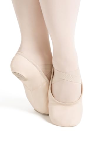 Capezio Girl's Stella V200W Ballet Shoe 5