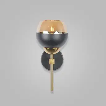 Harold Electricals Fairy Wand Wall Light for Restaurant Home Decor & Indoor Lightings (Bulb not Included)(AC, Metal;Glass)