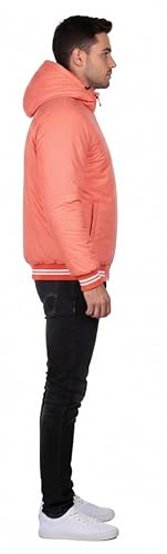 Image of Export Quality Reversible Puffer Jacket in GLD Material best for Winterwear /Hiking /Biking /Camping /Mountaineering /Fashion & Casual Wear(Control Temperature up to 3 Degree Celsius)(3C)
