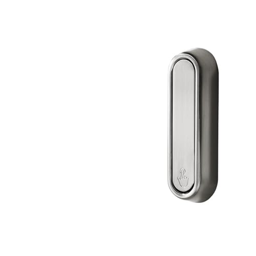 SUBLXPoten Percheros Pared Gancho de Pared Plegable for Bata Oculta, Gancho for Abrigo, Toalla, Gancho de Acero Inoxidable for el hogar, Cocina, baño, Color Negro Mate, 1 Uds.(Silver-A)