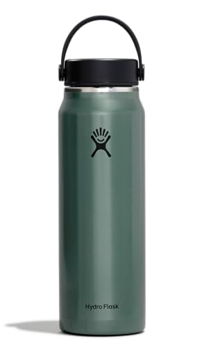 Hydro Flask - Lightweight Water Bottle 946 ml (32 oz) Trail Series - Vacuum Insulated Stainless Steel Reusable Water Bottle with Leakproof Flex Cap - Wide Mouth - Serpentine