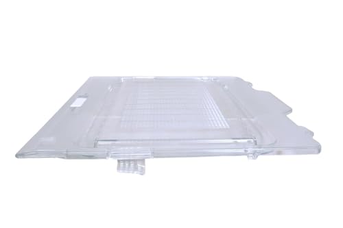 Image of OM PLASTICS Vegetable Basket Cover Suitable for LG Double Door Refrigerator Compatible with (Part Code MCK679856) CRISPER GLASS LID MATCH CODE AND BUY
