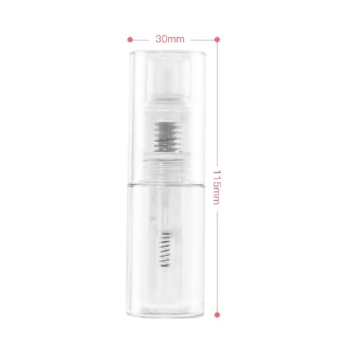 Powder Bottle Spray Travel Powder Dispenser Jar Travel Cosmetics Blower Refillable Hair Fiber Applicator for Salon Home（35ml2