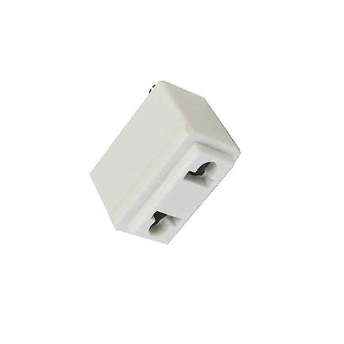 solera 65508 Base Enchufe Bipolar, Serie Estrella, Blanco