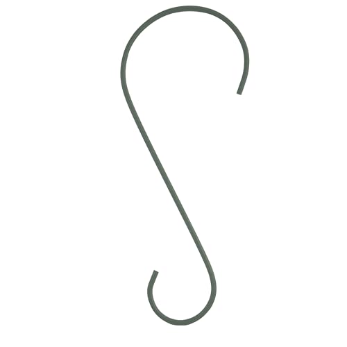 Perky-Pet 12-Inch Metal Hanging Hook for Bird Feeders, Hanging Baskets, and Outdoor Garden Decor - 67A - Rust Resistant Finsih - 35 lb Weight Limit - Hook for Bird Feeders Outdoors