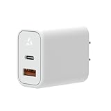 QISI AC充電器 30W 急速充電 type c usb a２ポート QC3.0 PD対応 超コンセント USB C コンセント ACアダプター Type C USBタイプc USB 携帯充電 コンパクト 海外対応 PSE認証済み iPhone Android スマホ兼用 (30W2P-ホワイト)