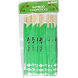 1 X Green Label Bamboo Disposiable Chopsticks 30-pairs Pack