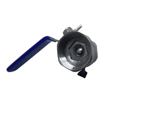 Vanne à bille 1" en acier inoxydable SS304 robuste avec étanchéité renforcée - 3