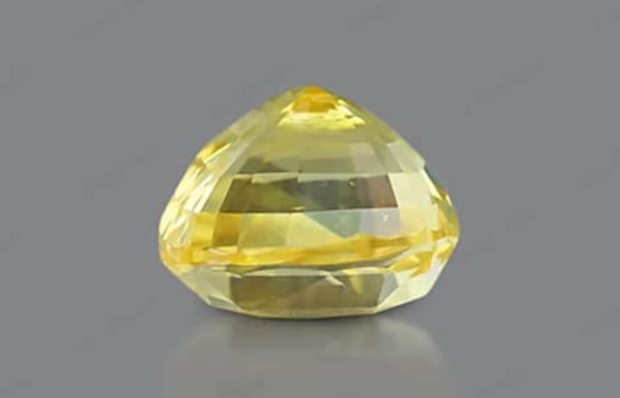 Original Certified 4.40 Ratti Yellow Sapphire Gemstone