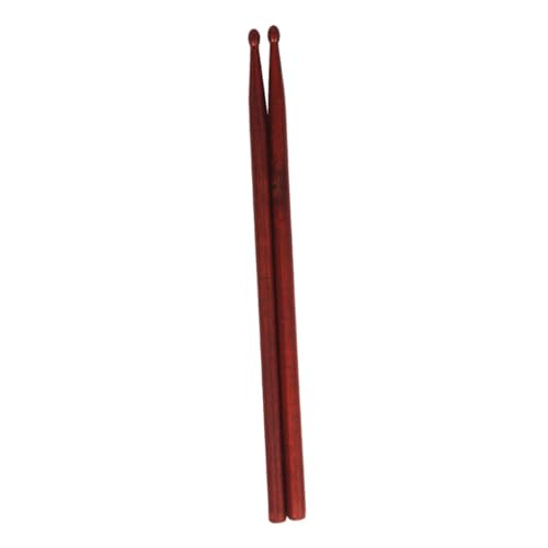 Baqueta de madera para batería 41 cm par marrón miniatura 1