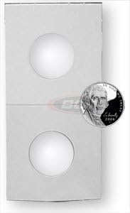 BCW 1000 + 100 (1,100) Premium 2 X 2 Nickel Size Coin Holders