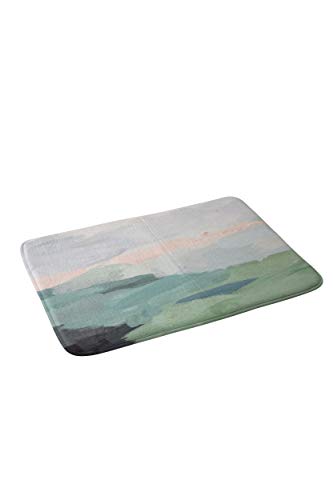 Rachel Elise Farmland Sunset Bath Mat - Green, 21 x 34 - Society6