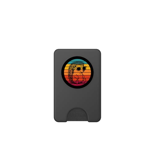 PopSockets PopWallet hérisson MagSafe porte-carte et support rétro