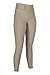 HKM Jil High Waist- SIL. Knee Patch Ladies Riding Leggings-Beige-24