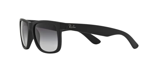 Ray-Ban Justin New Sunglasses (54 mm, Matte Black Frame Black Lens)3