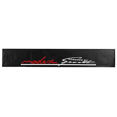Autocollant de Voiture 130x21 Cm Universel PVC Voiture Autocollant Réfléchissant Avant Pare-brise Décalcomanies Décoratives avec Grattoir pour...