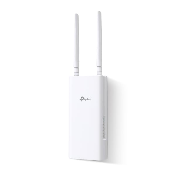 TP-Link Archer MR402-Outdoor 4G LTE WLAN router, 4G do 150 Mbps z kartą SIM, WLAN do 1200 Mbps, odporny na warunki atmosferyczne IP65, Plug & Play, montaż masztu/ściany/okna, do 64 urządzeń