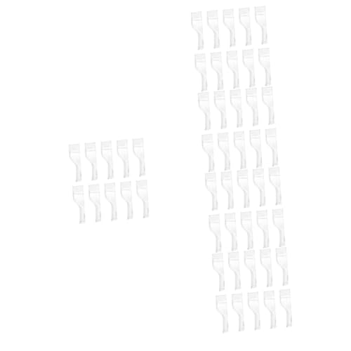 Couverture de brosse à dents FOMIYES en plastique portable pour voyage | Lot de 50 pièces