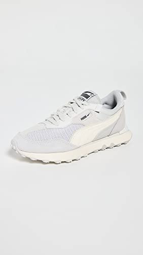 PUMA Mens Rider Fv Block Lace Up Sneakers Shoes Casual - Grey2