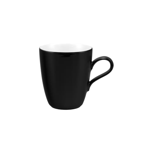 Tasse avec anse Noir au bureau : le grand mug 0,4 l pour vos pauses café