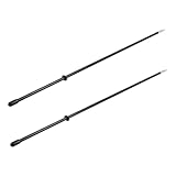 SEWOART 2 Stück Metall Auto Flagpole Dachhalter Windbeständig Für Racing Werbung Warnflagge...