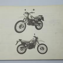 Amazon.co.jp: DT200Rパーツリスト37Fネコポス便37F-000101～昭和59年2