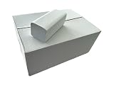 3000x Falthandtücher Papierhandtücher Weiß 2-lagig 24x21cm...