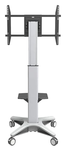 Soporte móvil para TV con ruedas y estructura de acero miniatura 1