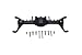 Axial Capra 1.9 UTB Unlimited Trail Buggy Upgrade Parts Aluminum Front Gear Box - 11Pc Set Black