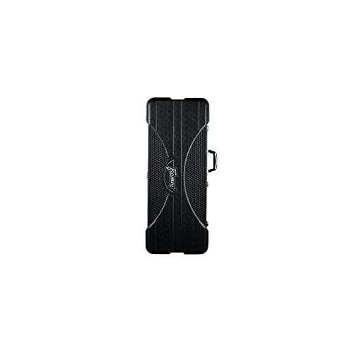 Rockcase Étui de guitare électrique en ABS – Forme rectangulaire – Noir – Avec logo Framus - Les Beatles, Paul McCartney, John Lennon, RIngo Starr, George Harrison Rockcase Étui de guitare électrique en ABS - Forme rectangulaire - Noir - Avec logo Framus