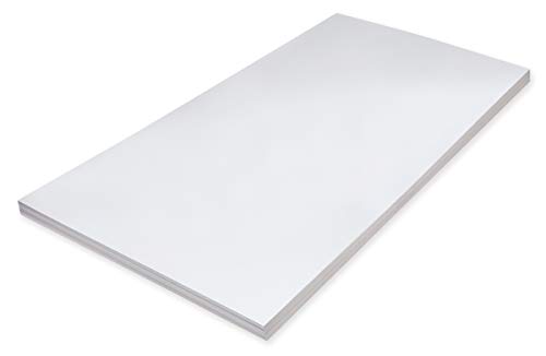 Étiquettes ultra lourdes Pacon P5224 blanches 61x36 cm pour marquage grand format résistant