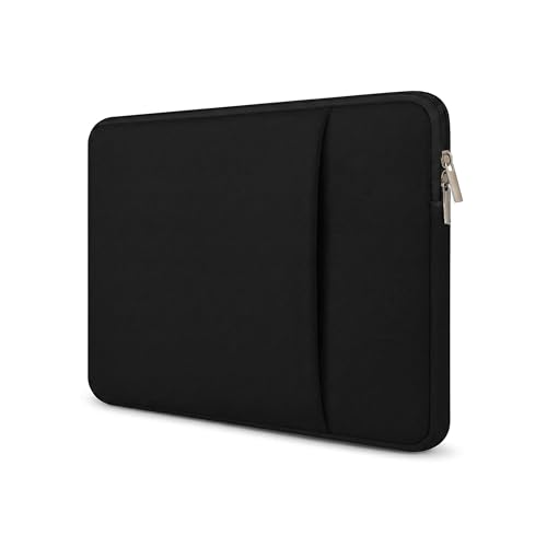 Image of Futopia Laptop Sleeve15.6-16 Inch with Handle, Water Resistant Case, Soft Padded Interior Cover Compatible for Laptops & Notebook Bag for Office, College & Travel (Black)