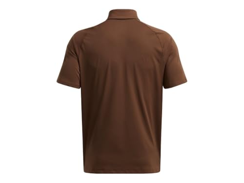 Image of Under Armour Men's Husky Boys' B0DGBCC5TX, Cleveland Brown-White