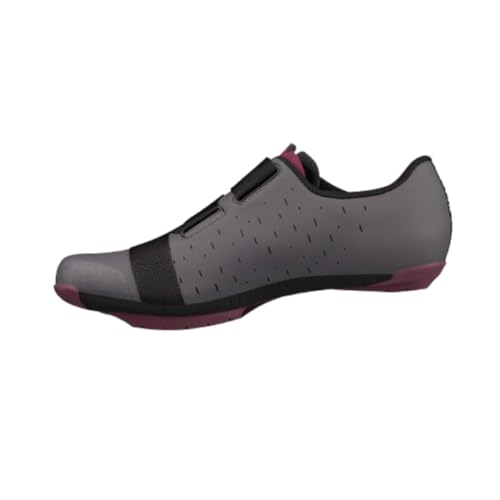 Fizik Terra Powerstrap X4, Gravel Clip-in Comfortable Shoes, Scarpe da Ciclismo Unisex-Adulto, UVA Antracite, 44,5 EU