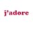 Produktbild j'adore. - Lined Notebook: Writing Journal