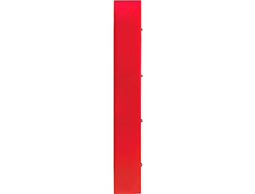 Folder with Refill Liderpapel A4 Square 5 mm 100 Sheets 80 g Polypropylene 4 Mixed Rings 25 mm Red, multicoloured - Image 3