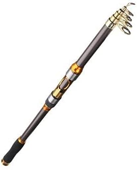 Hetkrishi 2.7m Semi Carbon Fiber Telescopic Fishing Rod Saltwater Casting Sea Spinning Multicolor
