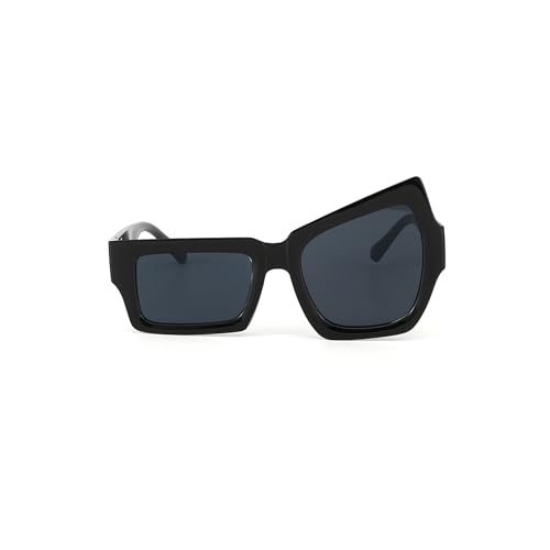 Image of Salty Alpha Lightweight Square Sunglasses For Men stylish | Carry Pouch Included | UV Protection Fashion Goggles for Women Durable | Gift for Man & Woman