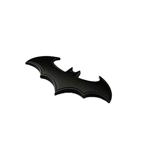 DIY Batman 3D Metal Sticker Auto Car Motorcycle Logo Badge Emblem Tail Decals Black