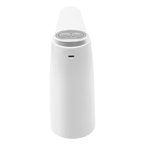 Elektrische Wasserflaschenpumpe, Tragbar und Wiederaufladbar, Automatischer Wasserspender für Zuhause, Büro, Küche und Camping (Weiß)