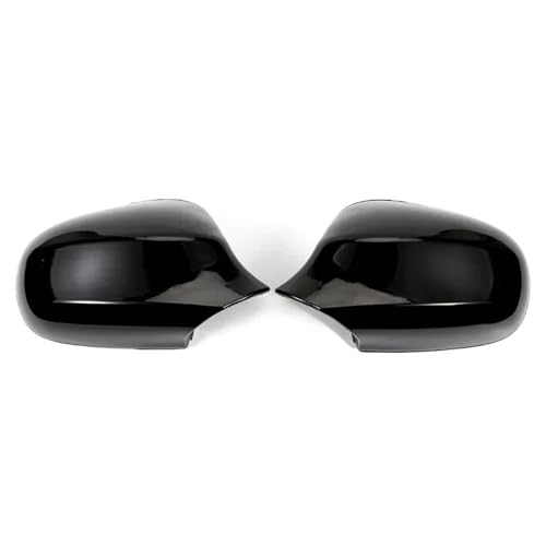 Coque de rétroviseur avec finition noir brillant miroir pour BMW E93 LCI