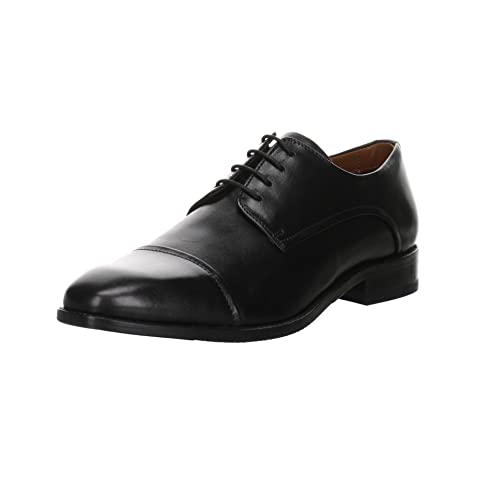 Preisvergleich Produktbild Salamander Herren Businessschuhe Aronso Schnürschuh Glattleder Schnürhalbschuhe Büro Elegant Uni Business Leder Dunkelbraun