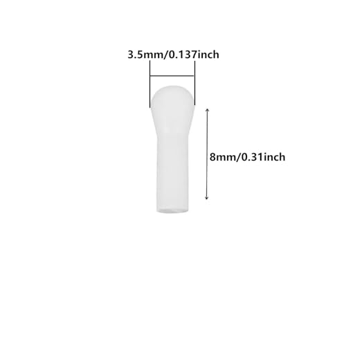 image for TUOREN 20Pcs Bass Clarinet Connecting Rod for Mi Key, Plastic B Flat C