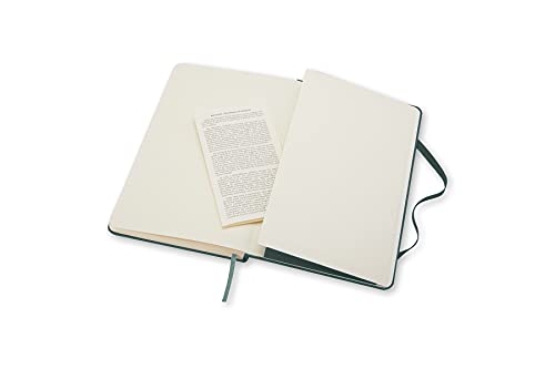 Image of Moleskine Classic Notebook, Hard Cover, Pocket (3.5 inch x 5.5 inch) Ruled /Lined, Forest Green, 192 Pages