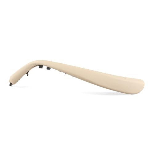 ベージュ 車用インナードアハンドル アームレスト プルストラップ カバートリム と互換性がある BMW 新型 5シリーズ G30 G31 G38 F90 M5 2018-2023対応(Light Beige-Right)