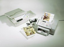 Preisvergleich Produktbild Durable Faxhlle, Kunststoff, transparenter Vorderdeckel, 2 Stck, weiá