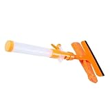 HEMOTON 3-in-1 Fensterabzieher Aus Kunststoff Multifunktionales Reinigungswerkzeug Für Haushalt Und Auto Mit Sprüh Und Kratzfunktion Leicht Und Ergonomisch Für Streifenfreie Fensterpflege
