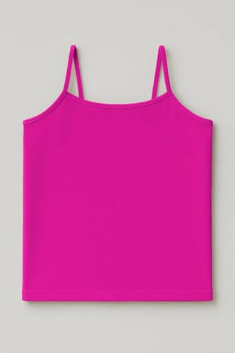 Image of Kurve Girl's Sleeveless Tank Top - Stretch Undershirts Cami Camisole, UV Protective Fabric, Rated UPF 50+ (Made in USA)