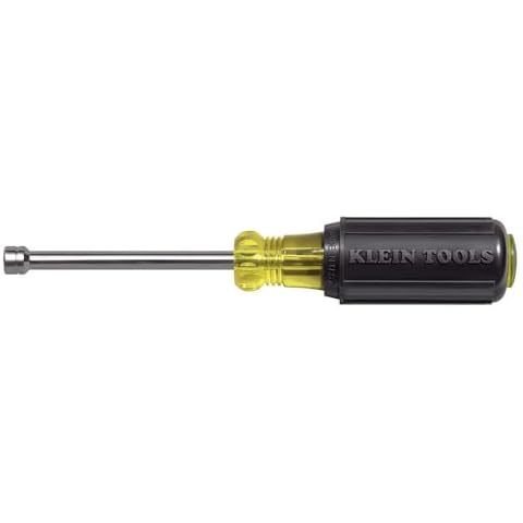 Klein Tools 630-5MM 5mm Nut Driver with Hollow Shaft Cover